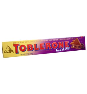 Toblerone (100 g 20 Cts.)  (Fruit&Nuts)